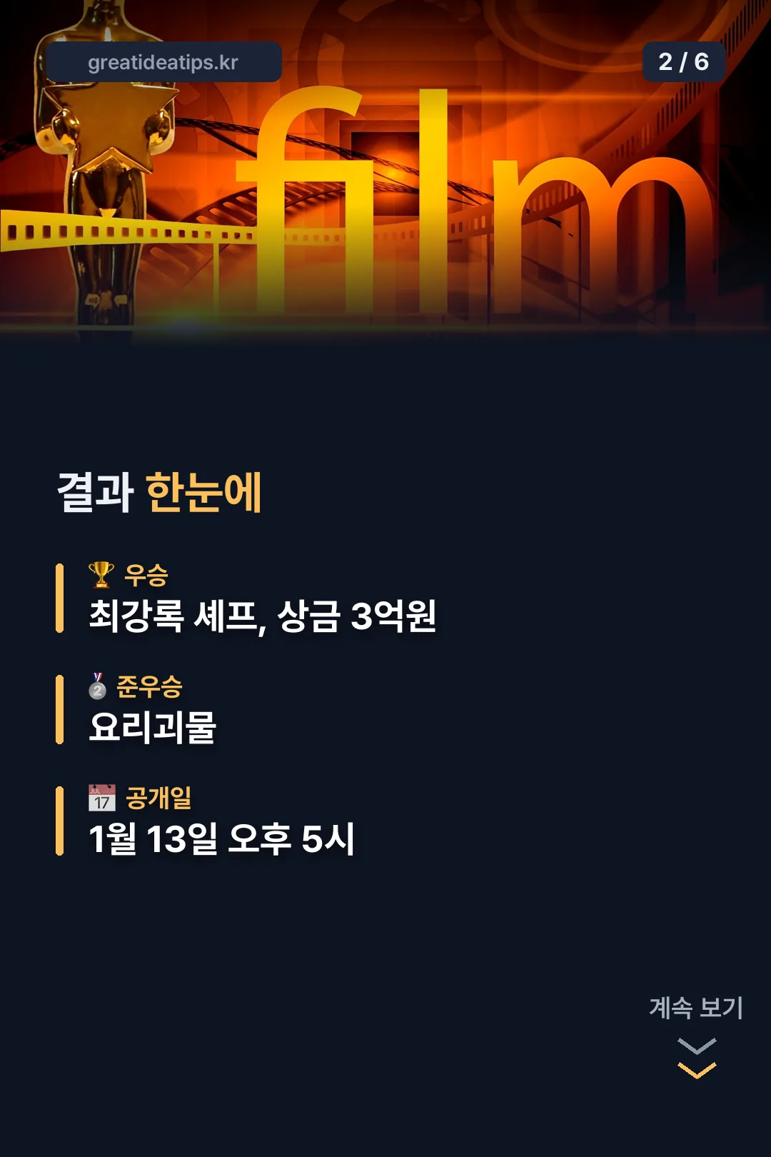 결과 한눈에